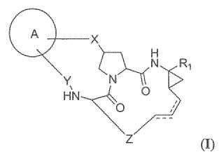 Inhibidores de la proteasa NS3 del VHC.
