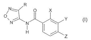 N-(1,2,5-oxadiazol-3-il)benzamidas y su uso como herbicidas.