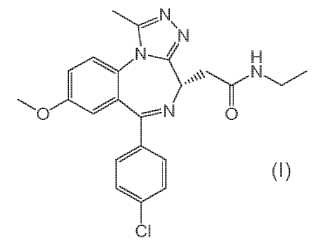 Inhibidor de bromodominio de benzodiazepina.