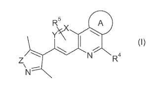 Derivados de imidazo[4,5-c]quinolina como inhibidores de los bromodominios.