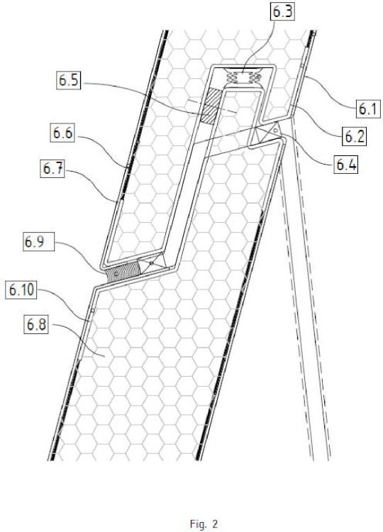 Ilustración 2 de la Galería de ilustraciones de Cubierta a base de tejas metálicas para cubrir grandes distancias sin apoyos verticales