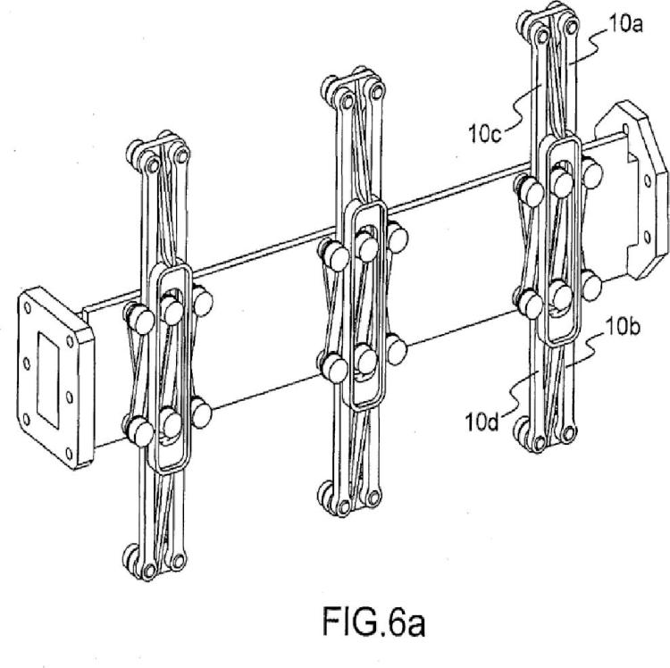Ilustración 5 de la Galería de ilustraciones de Accionador termoelástico compacto para guiaondas, guiaondas con estabilidad de fase y dispositivo de multiplexación que comprende tal accionador