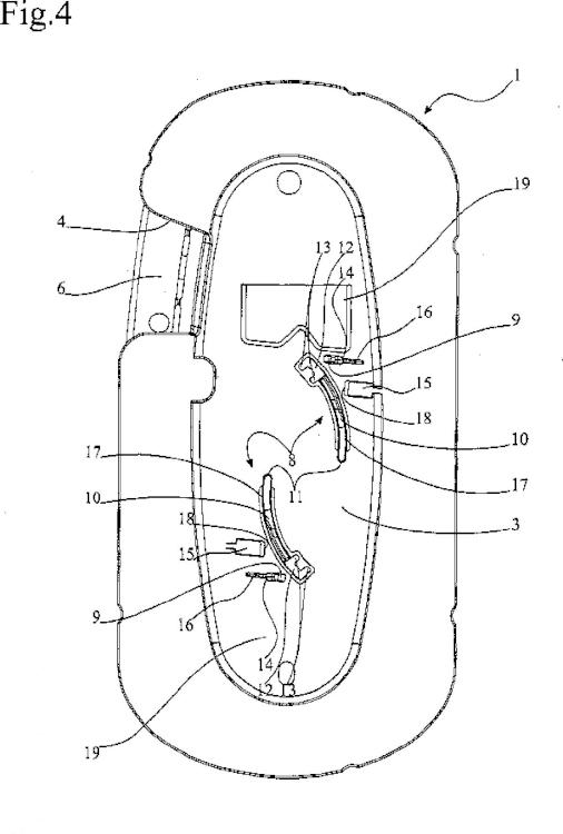 Ilustración 4 de la Galería de ilustraciones de Portador para material de sutura quirúrgica conectado a al menos una aguja