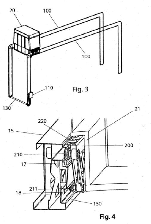 Ilustración 2 de la Galería de ilustraciones de Sistema de movimiento vertical y horizontal de la cabina de transporte en una planta de elevación y traslación para la superación de obstáculos