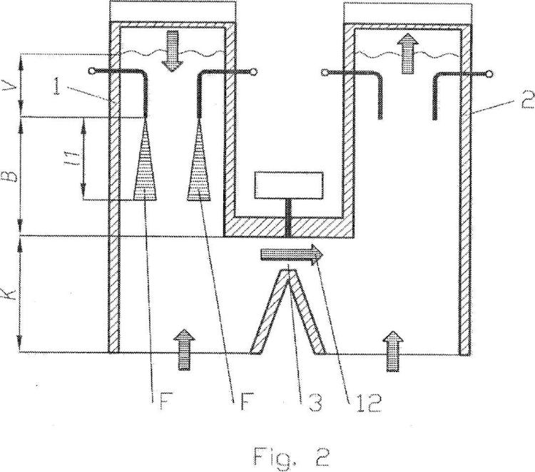 Ilustración 2 de la Galería de ilustraciones de Horno de cal regenerativo de corriente continua - a contra corriente y procedimiento para su funcionamiento