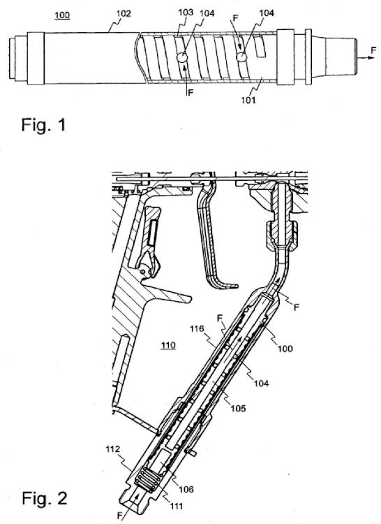 Ilustración 1 de la Galería de ilustraciones de Filtro para pistolas pulverizadoras destinado al filtrado de líquidos y su utilización
