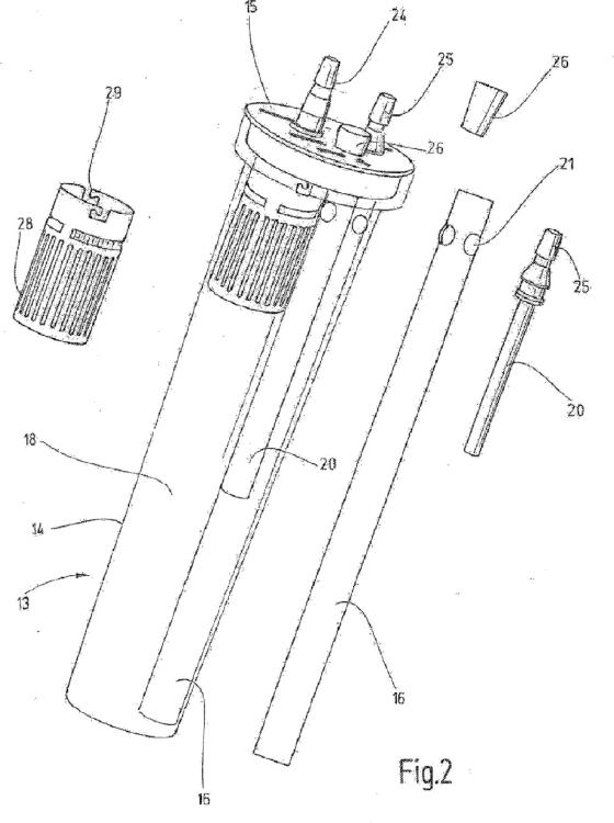 Ilustración 2 de la Galería de ilustraciones de Dispositivo para la separación de células tisulares de un líquido