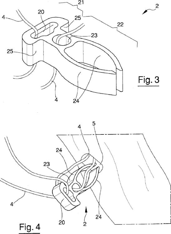 Dispositivo de fijación de hilos de sutura a insertar en un tejido óseo.
