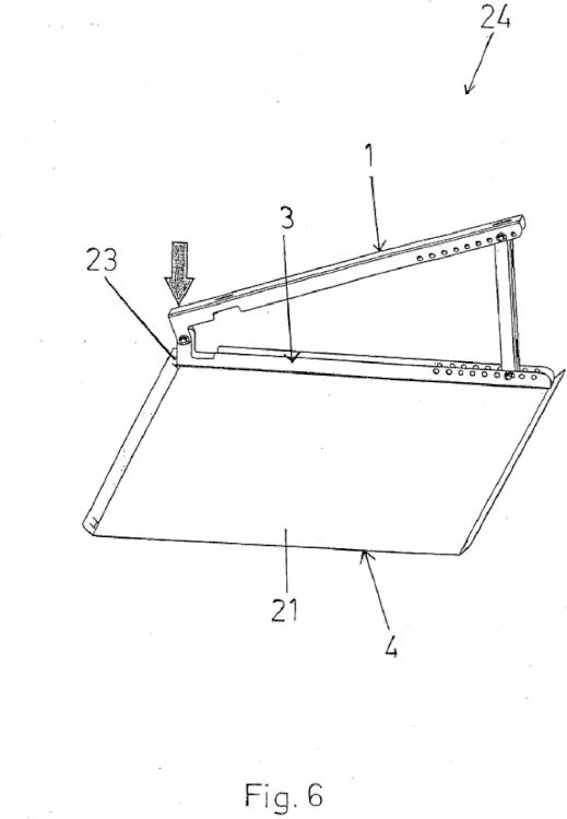 Ilustración 6 de la Galería de ilustraciones de Dispositivo para la colocación de al menos un módulo solar en una superficie de soporte