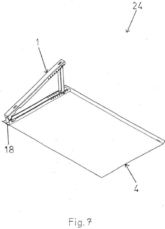 Ilustración 7 de la Galería de ilustraciones de Dispositivo para la colocación de al menos un módulo solar en una superficie de soporte