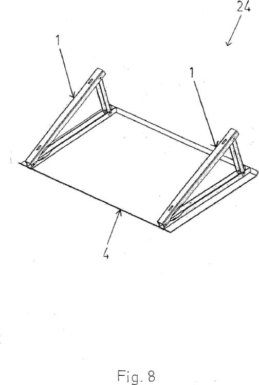 Ilustración 8 de la Galería de ilustraciones de Dispositivo para la colocación de al menos un módulo solar en una superficie de soporte