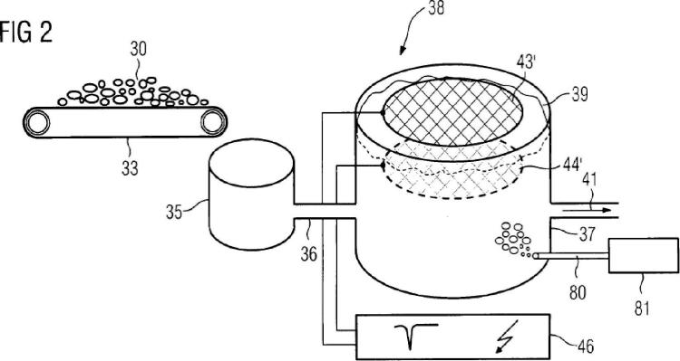 Ilustración 2 de la Galería de ilustraciones de Método para el procesamiento de materiales fibrosos no tejidos y dispositivo para blanquear