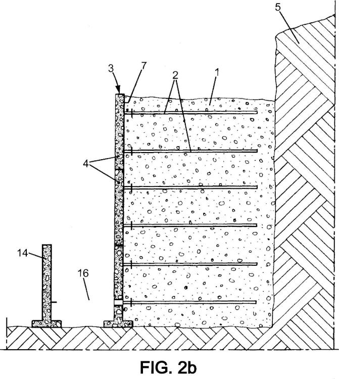 Ilustración 3 de la Galería de ilustraciones de Procedimiento de modificación de una construcción de terreno reforzado