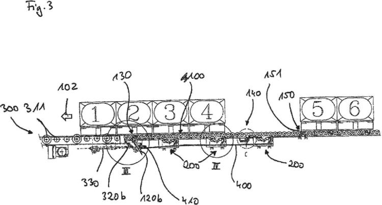 Ilustración 3 de la Galería de ilustraciones de Módulo transportador de rodillos para un sistema transportador de rodillos accionado por gravedad y método para el control de la velocidad