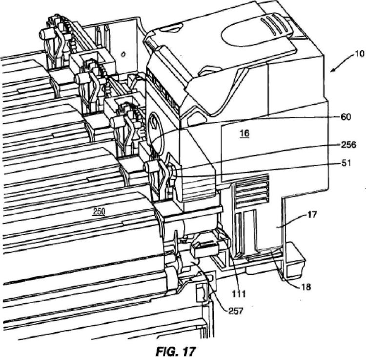 Ilustración 12 de la Galería de ilustraciones de Cartuchos de tóner para un dispositivo formador de imagen