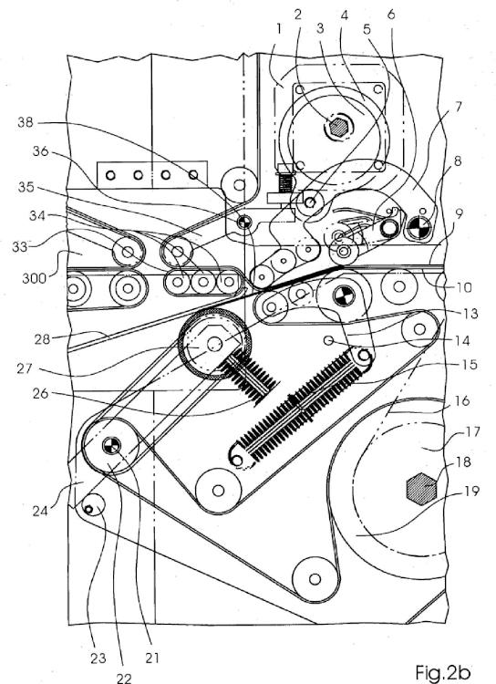 Ilustración 4 de la Galería de ilustraciones de Dispositivo para expulsar soportes de impresión, y máquina de encolado de cajas plegables con tal dispositivo