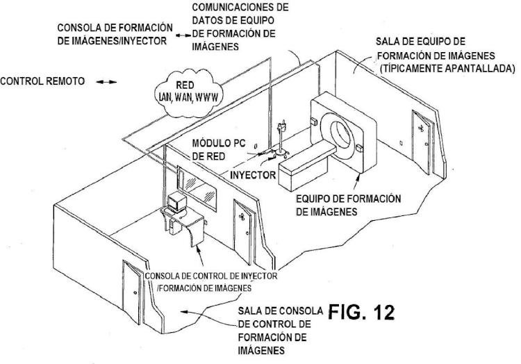 Ilustración 4 de la Galería de ilustraciones de Sistema para hacer funcionar un inyector médico y dispositivo de formación de imágenes para diagnóstico