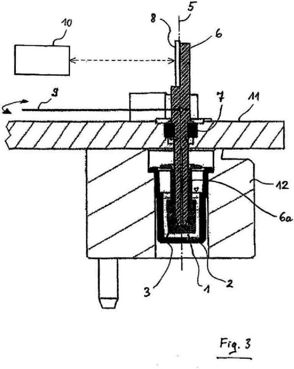Ilustración 2 de la Galería de ilustraciones de Un dispositivo de cartucho para un sistema de medición para medir las características viscoelásticas de un líquido de muestra, un sistema de medición correspondiente, y un procedimiento correspondiente