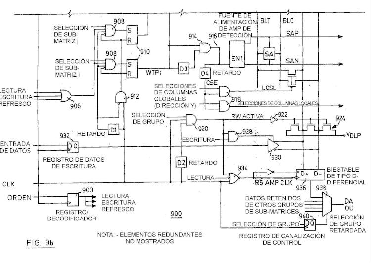 Ilustración 8 de la Galería de ilustraciones de Arquitectura de DRAM de alta velocidad con una latencia de acceso uniforme