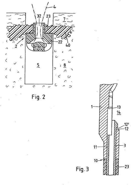 Ilustración 2 de la Galería de ilustraciones de Dispositivo de fijación de un anclaje de sutura en un tejido duro