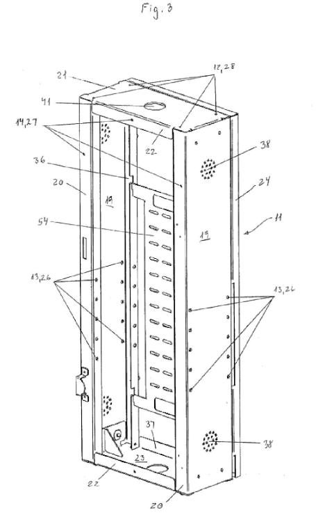 Ilustración 3 de la Galería de ilustraciones de Un sistema que comprende un módulo de torre, un módulo superior así como una pluralidad de módulos adicionales