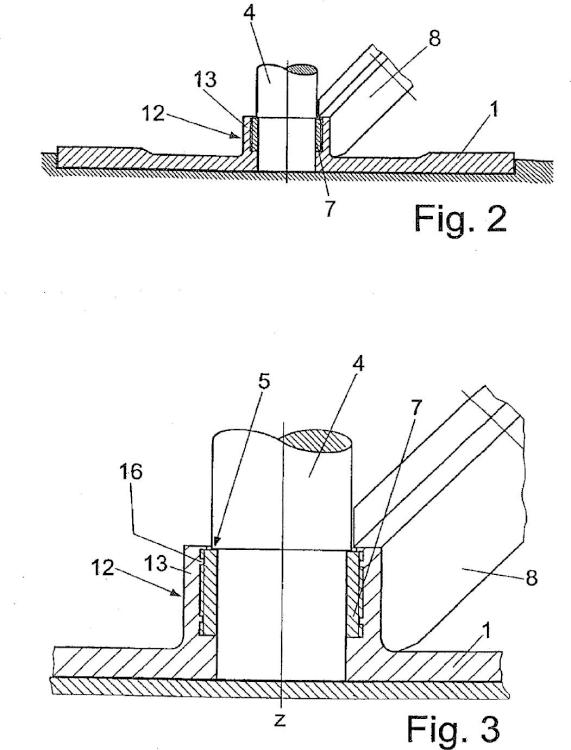 Ilustración 2 de la Galería de ilustraciones de Procedimiento para la fabricación de un cubo en el proceso de perfilado por medio de al menos un rodillo de perfilado rotativo