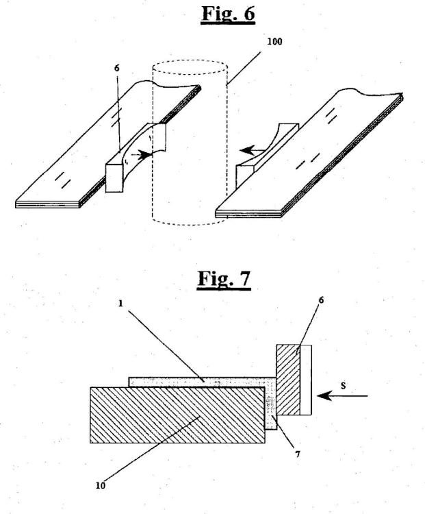 Ilustración 4 de la Galería de ilustraciones de Dispositivo antiarañazos y antideslizante para elevar cargas, preferiblemente mediante el uso de una horquilla elevadora