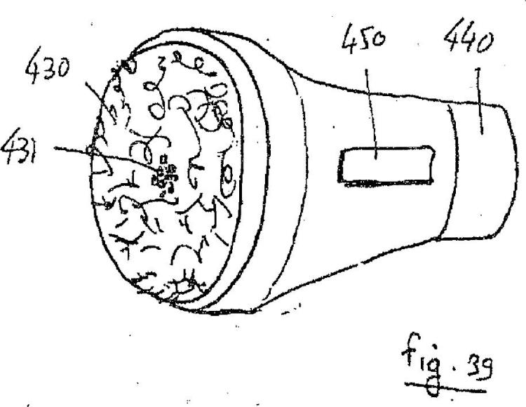 Ilustración 4 de la Galería de ilustraciones de Un aplicador vibrador y un procedimiento para aplicar maquillaje mediante dicho aplicador vibrador