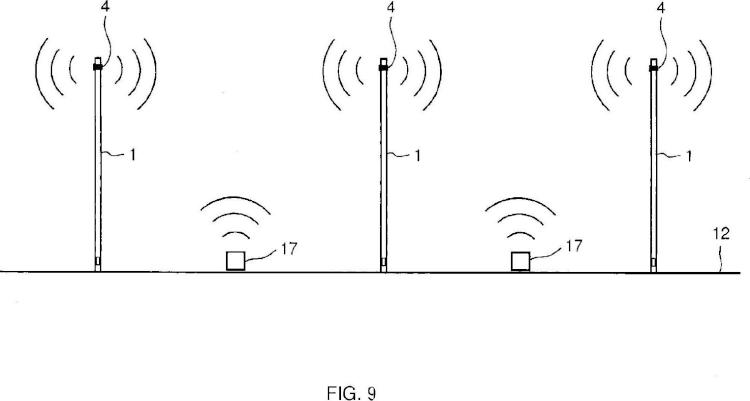 Ilustración 8 de la Galería de ilustraciones de Dispositivo emisor-receptor de datos mediante ondas electromagnéticas, y sistema que comprende una pluralidad de dichos dispositivos