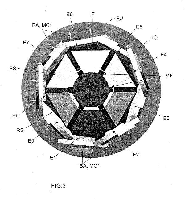 Ilustración 5 de la Galería de ilustraciones de Instrumento de adquisición espacial con reflector(es) desplegable(s) y alta compacidad