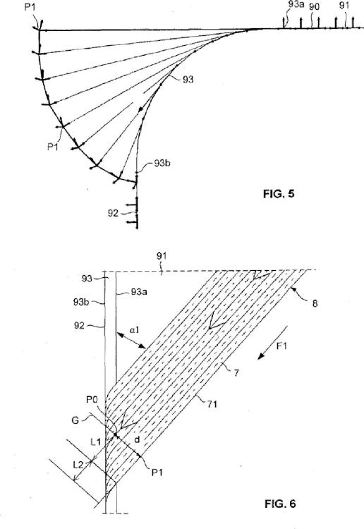 Ilustración 4 de la Galería de ilustraciones de Procedimiento y máquina para la aplicación de una banda de fibras sobre superficies convexas y/o con aristas
