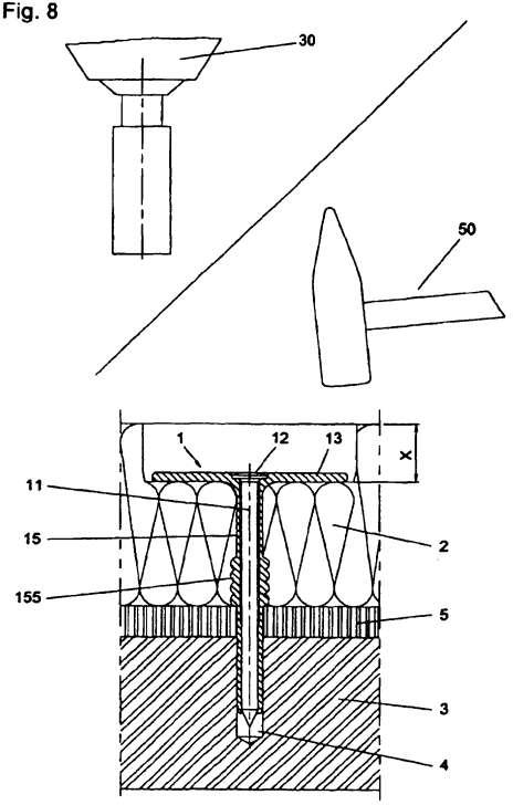 Ilustración 8 de la Galería de ilustraciones de Dispositivo para accionar un elemento de expansión en una espiga