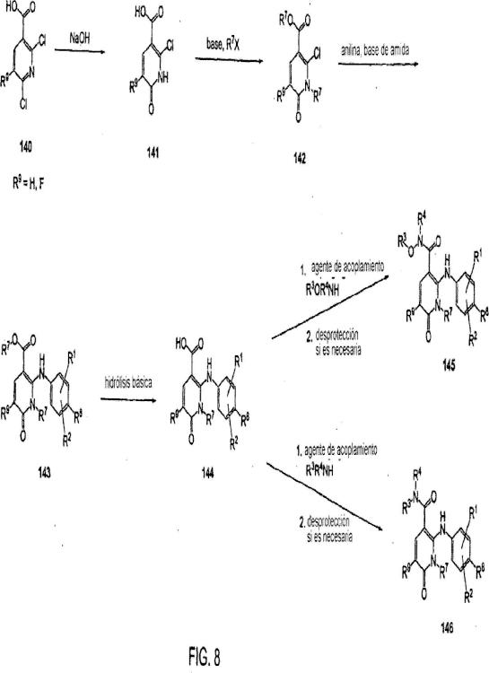 Ilustración 5 de la Galería de ilustraciones de Inhibidores heterocíclicos de MEK y métodos de uso de los mismos