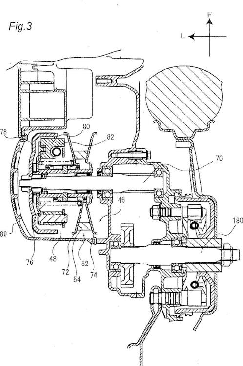 Ilustración 3 de la Galería de ilustraciones de Motor y vehículo del tipo de montar a horcajadas y método de montar la cadena