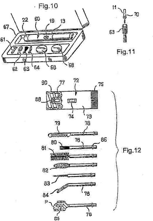 Ilustración 3 de la Galería de ilustraciones de Un aplicador vibratorio y un procedimiento para aplicar maquillaje mediante dicho aplicador vibratorio