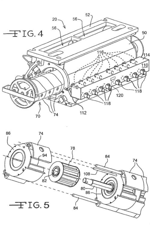 Ilustración 3 de la Galería de ilustraciones de Sistema de accionador de colector y sistema de medición de semillas con el mismo o aparato de bloqueo que lo utiliza