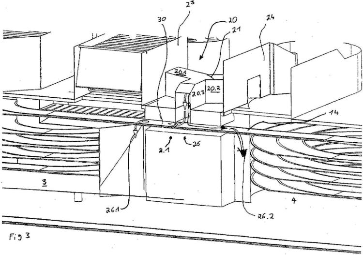 Ilustración 3 de la Galería de ilustraciones de Horno y proceso para controlar el flujo de aire y las fugas de aire entre dos cámaras