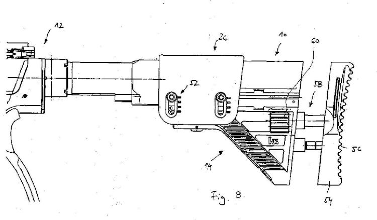 Ilustración 2 de la Galería de ilustraciones de Apoyo para el hombro para un arma de fuego