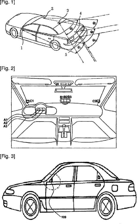 Dispositivo retrovisor izquierdo/derecho para un vehículo.