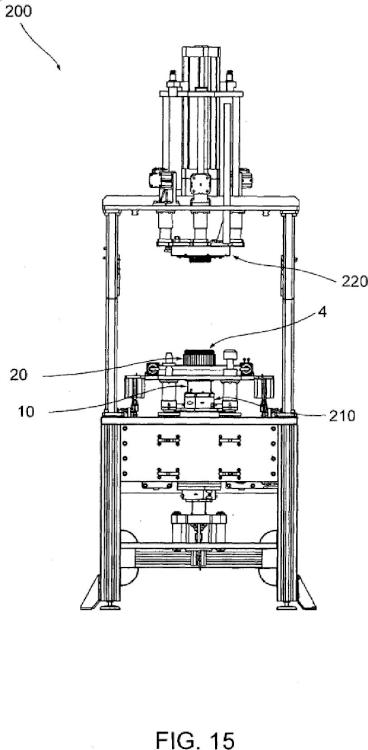 Ilustración 11 de la Galería de ilustraciones de Método y aparato para retorcer las porciones finales de conductores de barra, en particular para bobinados de barras de máquinas eléctricas