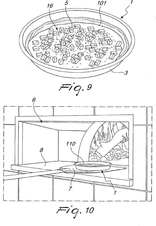 Ilustración 5 de la Galería de ilustraciones de Método y aparato para cocinar pizza