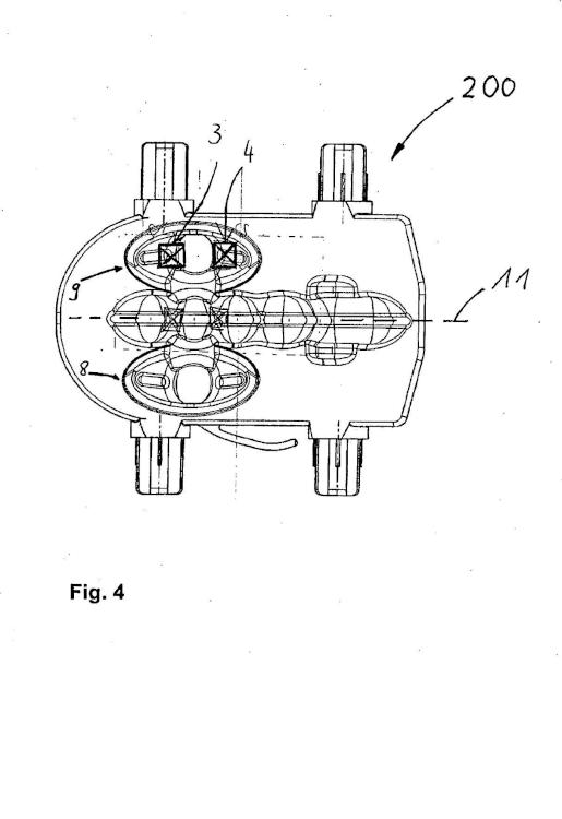 Ilustración 4 de la Galería de ilustraciones de Dispositivo para la detección de la posición de una palanca de cambio y/o palanca selectora para un engranaje y dispositivo de cambio para la caja de cambios de un automóvil