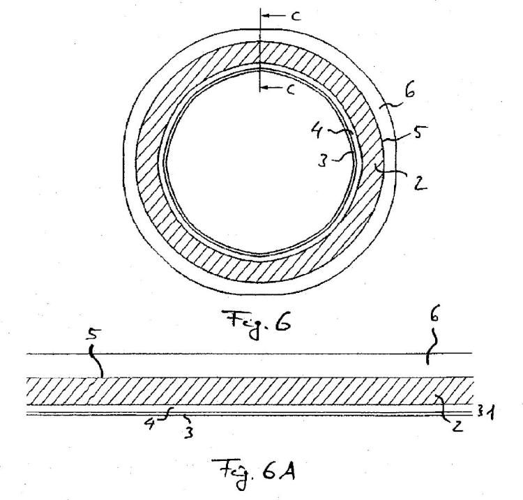 Ilustración 4 de la Galería de ilustraciones de Tubo de revestimiento interior, tubo de presión saneado y procedimiento para sanear un tubo de presión
