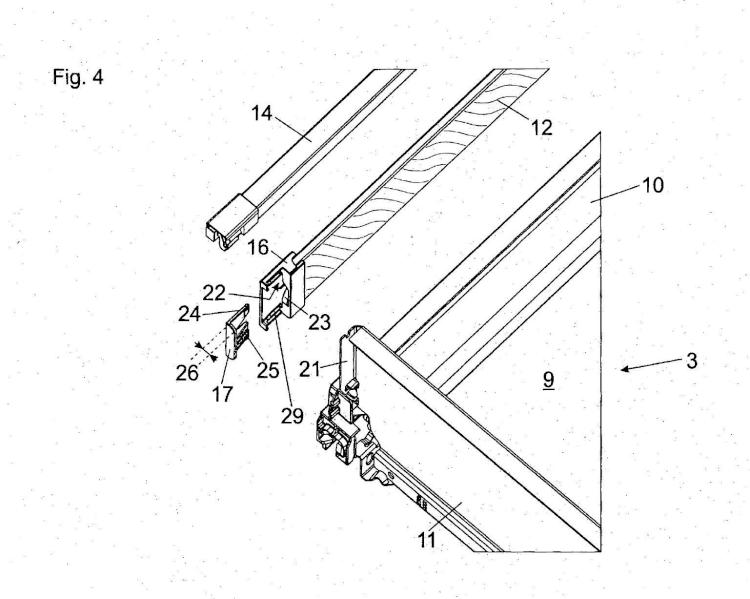 Ilustración 4 de la Galería de ilustraciones de Dispositivo de unión para la unión de dos partes de pared de cajón dispuestas en ángulo recto