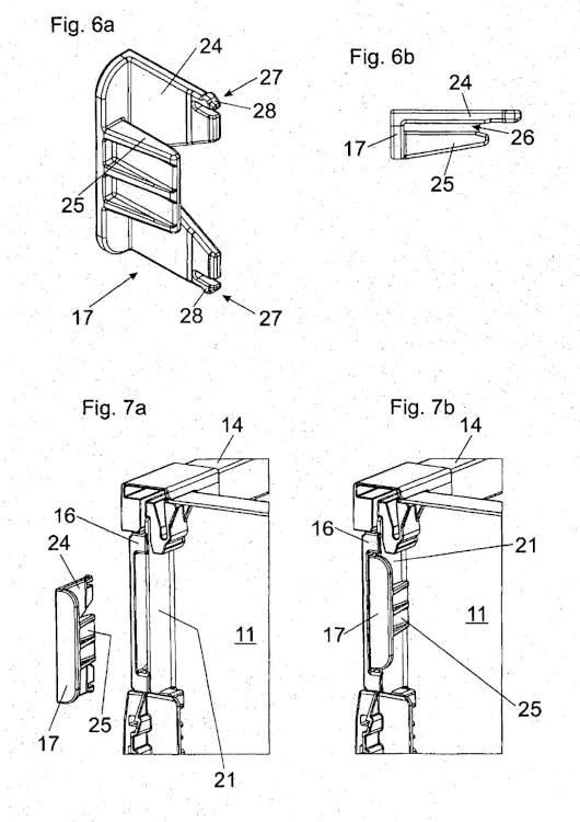 Ilustración 6 de la Galería de ilustraciones de Dispositivo de unión para la unión de dos partes de pared de cajón dispuestas en ángulo recto