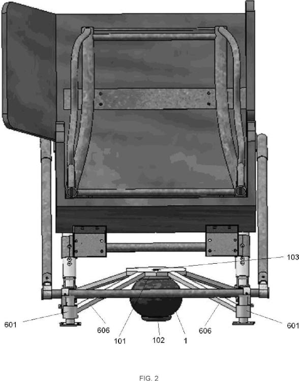 Ilustración 2 de la Galería de ilustraciones de Dispositivo reductor de vibraciones en la silla de los pilotos de helicopteros