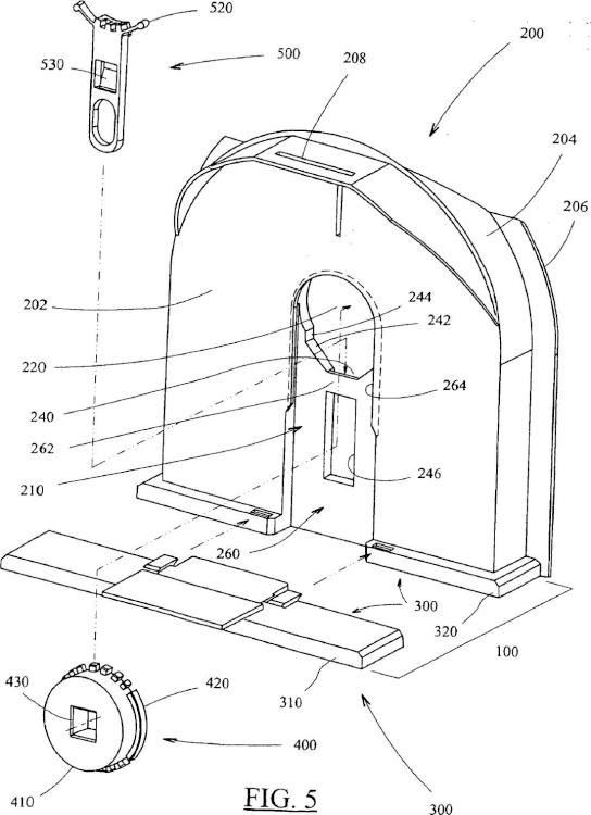 Ilustración 4 de la Galería de ilustraciones de Cara lateral de cierre para un dispositivo obturador de un cajón-túnel