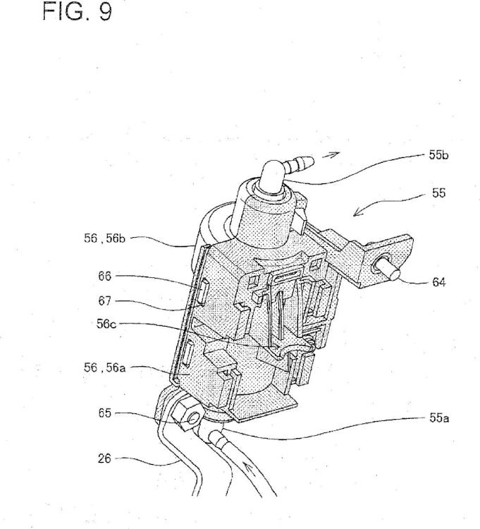 Ilustración 9 de la Galería de ilustraciones de Motocicleta que tiene un sistema de suministro de combustible