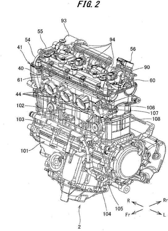 Ilustración 2 de la Galería de ilustraciones de Estructura de lubricación para motor de combustión interna