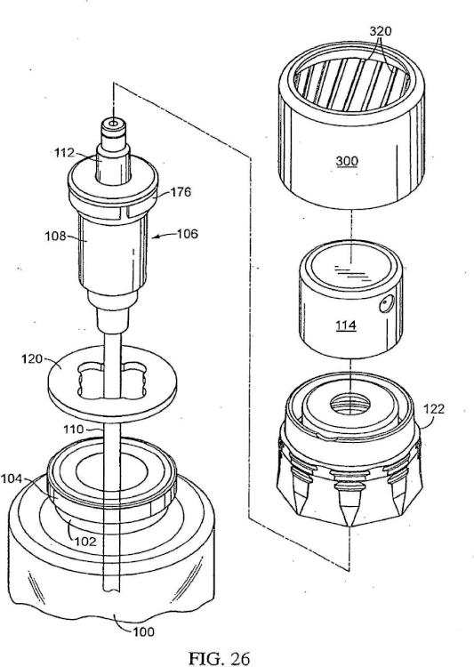 Ilustración 7 de la Galería de ilustraciones de Conjunto distribuidor para un receptáculo de distribución de fluido y procedimiento de ensamblaje correspondiente